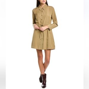Harper Drawstring Waist Shirt Dress